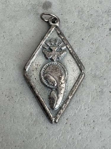 Vintage silver virgin - silver,
