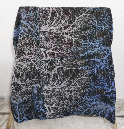 Vintage kantha quilt - vintage, indian