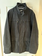 M&S Men’s Moleskin Jackets Size Large Black Mix Colour