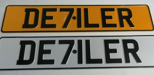 De71ler number plate - de71ler,