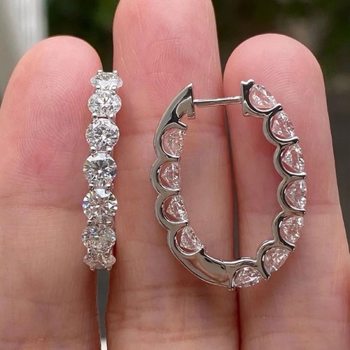 Round cut white diamond - round,