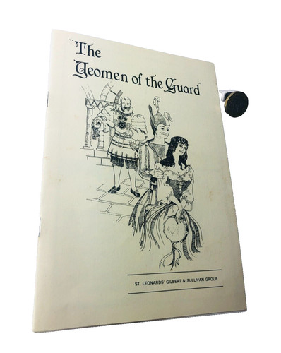 Theatre program the yeoman - program,