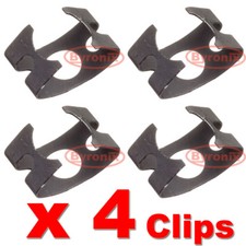 VW AUDI SEAT SKODA BRAKE HOSE LINE RETAINING SPRING CLIP METAL CLAMP PIPE X 4