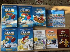 Collection Of Club Penguin Books & Poster