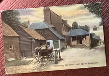 Antique postcard pub - , near