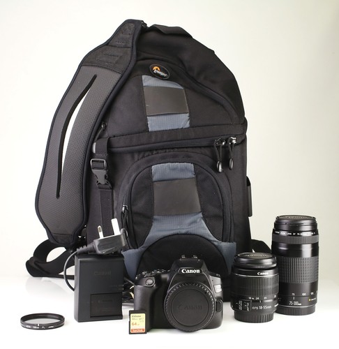 Canon eos 250d dslr 18 - eos, 18-55mm
