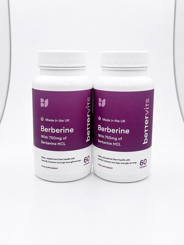 Bettervits berberine hcl - 2x,