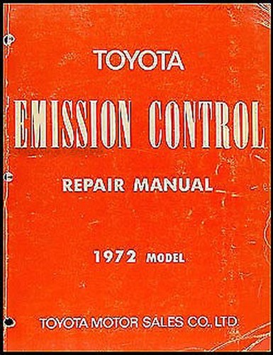 1972 toyota emission control - emission,