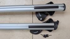 Summit SUP-957 Aluminium Roofbars for Car with Integrated Running Rails 2 Pieces