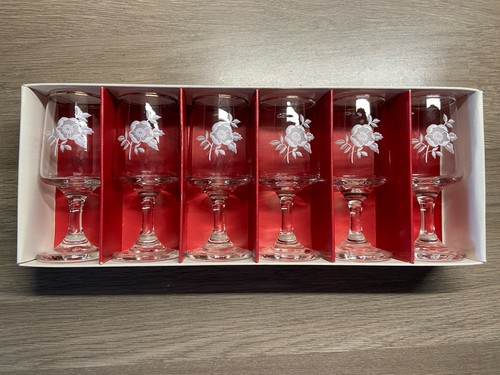 Set sherry glasses - 6, in