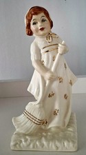 Royal Doulton Ivory & Gold Collection Limited Edition -  HELPING MOTHER HN4228