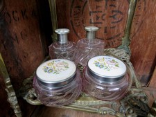 Dressing Table Set Glass