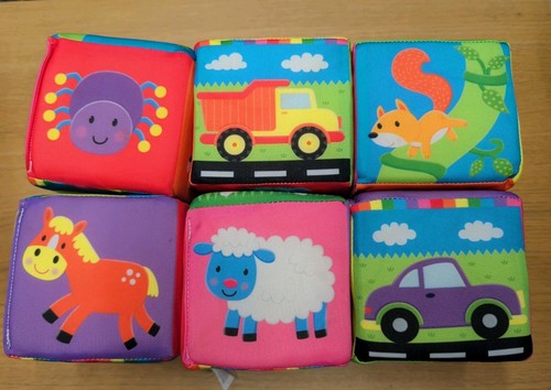 Jumbo foam play dice animals - foam,