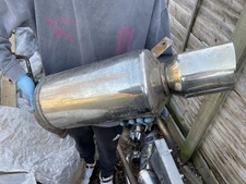 JASMA Performance Exhaust Muffler Super Drager Exhaust Backbox - JDM Classic HKS