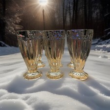 Sundae Glasses.  Set Of Good Quality Clear Glass