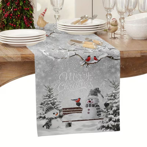 Christmas snowmen birds - christmas, &