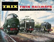 Trix Twin Railways Catalogue, Book, Brochure, Price List, 1954-1960