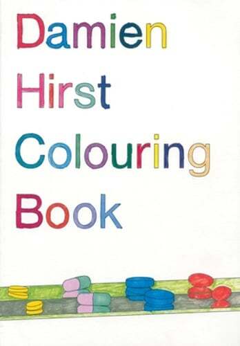 Damien hirst colouring book - damien, hirst: