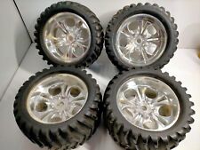 CEN GENESIS 19mm hex Monster Truck wheels Tyres MTA4 Savage TMAXX XL Kraton
