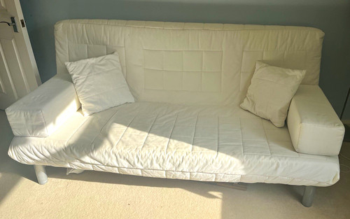 Ikea white convertible folding - ikea,