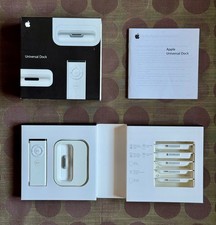 iPod Universal Dock MB125G/A - Has Both Adapters for Classic 5th/6th/7th Gen