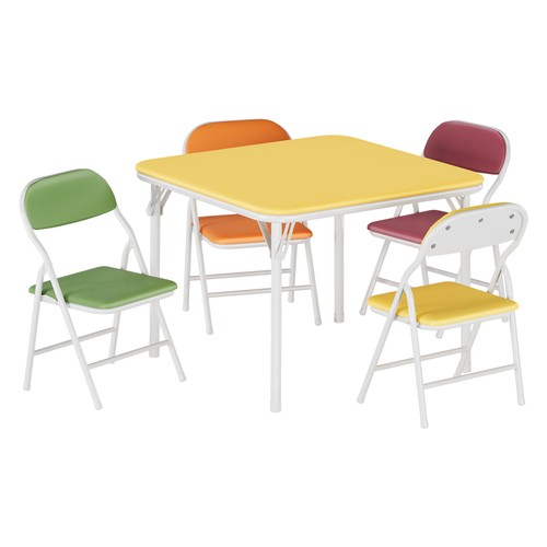 Kids children folding chairs - children,