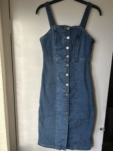 Ladies primark denim dress - ladies,