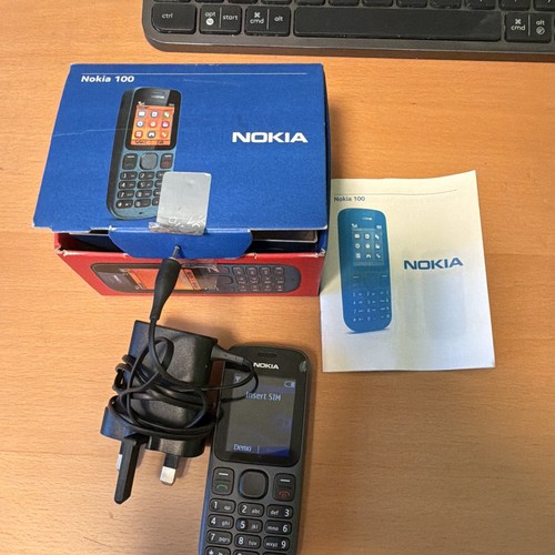 Nokia 100 black bar mobile - nokia,