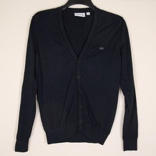 Lacoste Men's Black V-Neck