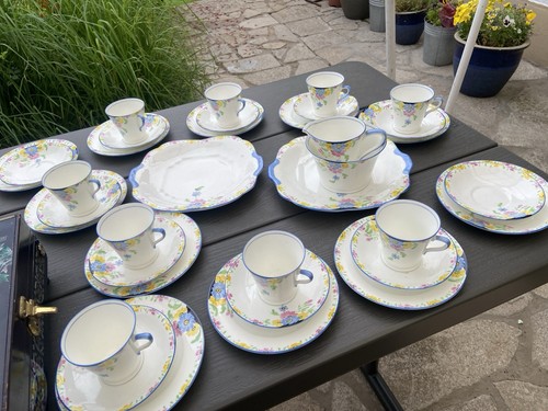 Art deco china tea - deco,