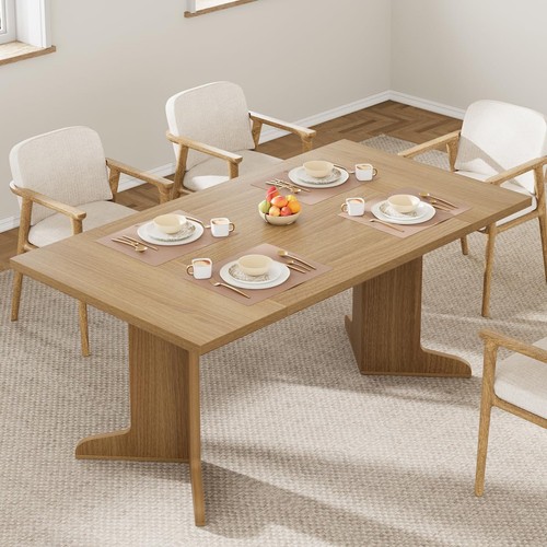 Large dining table for 6 - 71",