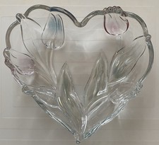 Mikasa Tivoli Heart Shaped Dish - Tulip Design