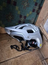 POC tectal race mips MTB Helmet large xl 59-62cm argentite silver 