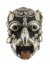 Tibetan Kapala Or Monkey Skull