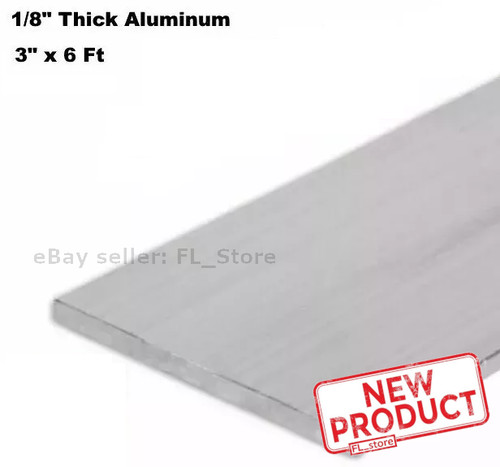 Thick aluminum bar flat - aluminum,