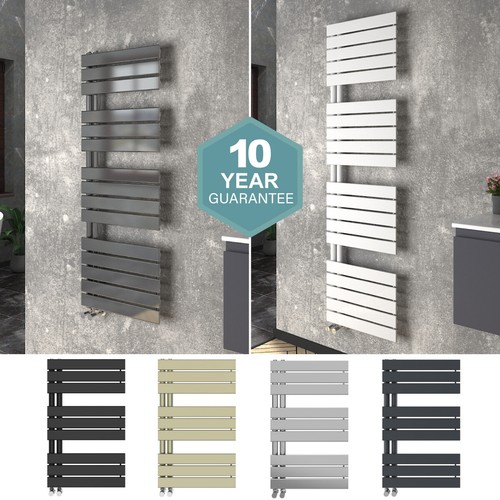 Flat panel heated ladder towel - flat,