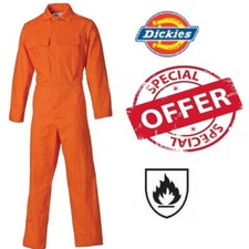 DICKIES FIRECHIEF FLAME RETARDANT LIGHTWEIGHT PROBAN OVERALL COTTON FR4869