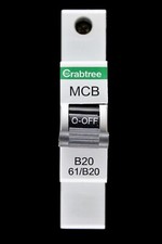 CRABTREE 20 AMP CURVE B 6kA
