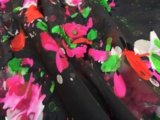 Italian Silk Devore 100%
