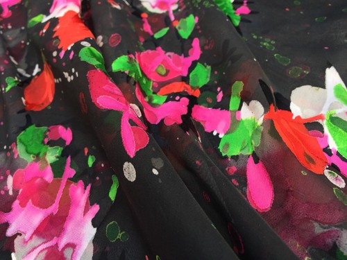 Italian silk devore 100 - italian,