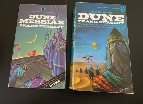 Vintage dune and messiah - and,