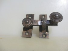 Victorian Brass Door Latch Lock Catch Old Gate WC Barn Antique Georgian 3.25"W