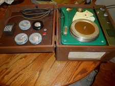 Real Nice ANTIQUE WIRE RECORDER / RECORD PLAYER AIRKING MODEL A750=1 1940s TUBE