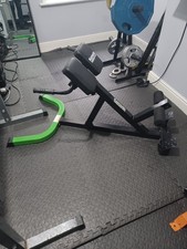 Komodo BAK-EXT-BCH Back Hyper Extension Exercise Bench