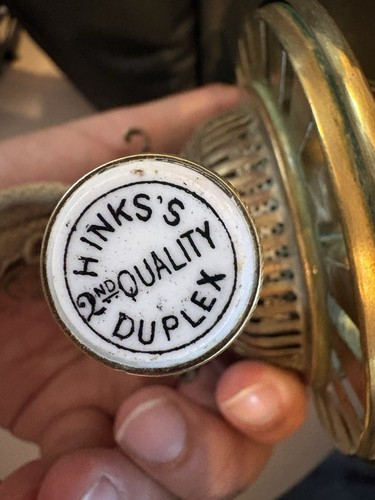 Hinks oil lamp burner - hinks,