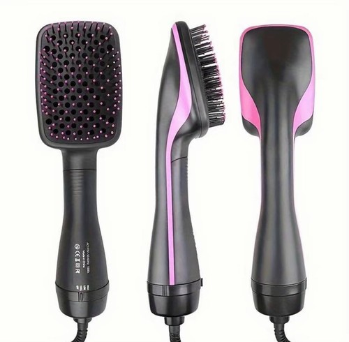Pink ionic hair dryer brush - ionic,