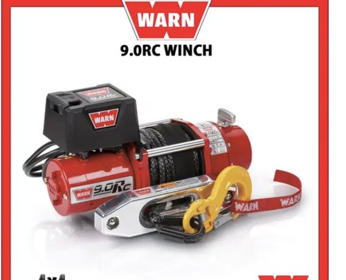 Electric winch kit - winch, warn