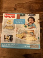 Fisher Price Giraffe Sit Me Up Floor Seat with Tray/ Parts