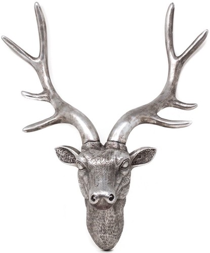 42cm wall mounted stag - 42cm, head