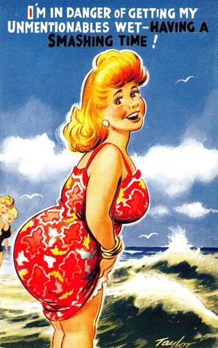 Bamforth seaside comic - bamforth,